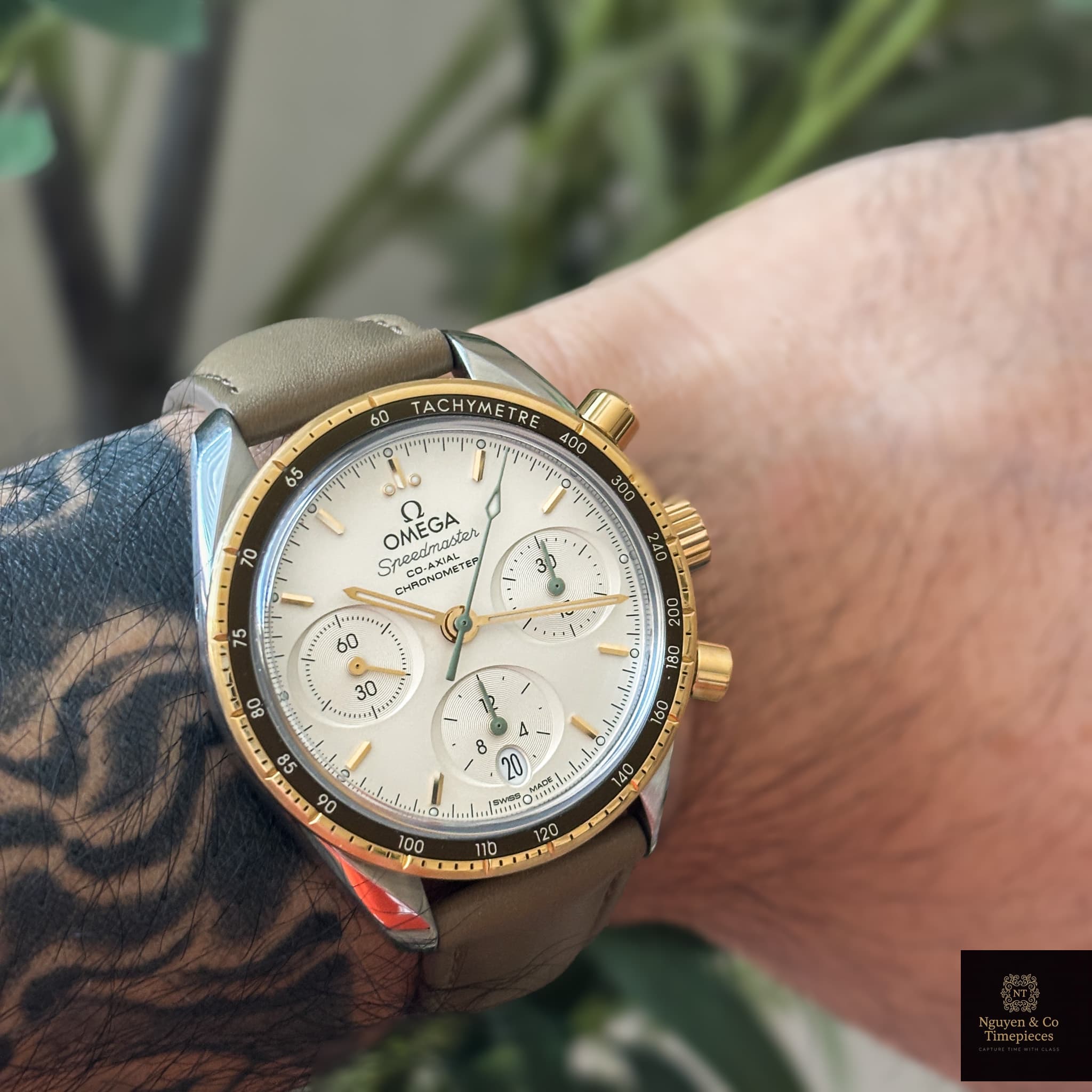 Omega  Speedmaster 38 Co Axial Chronograph