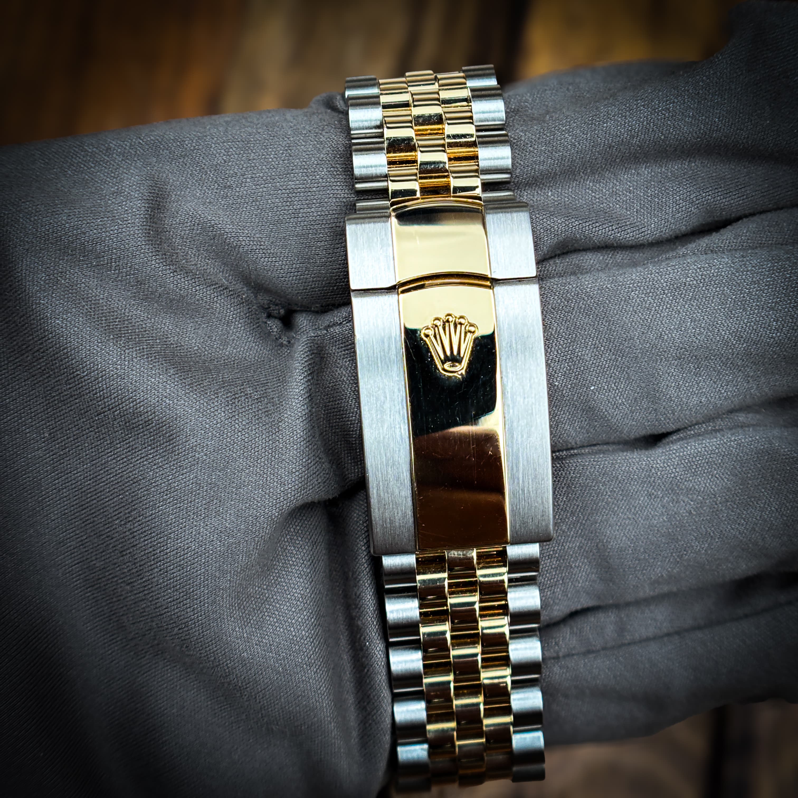 ROLEX Datejust 36 Two-Tone White Stick