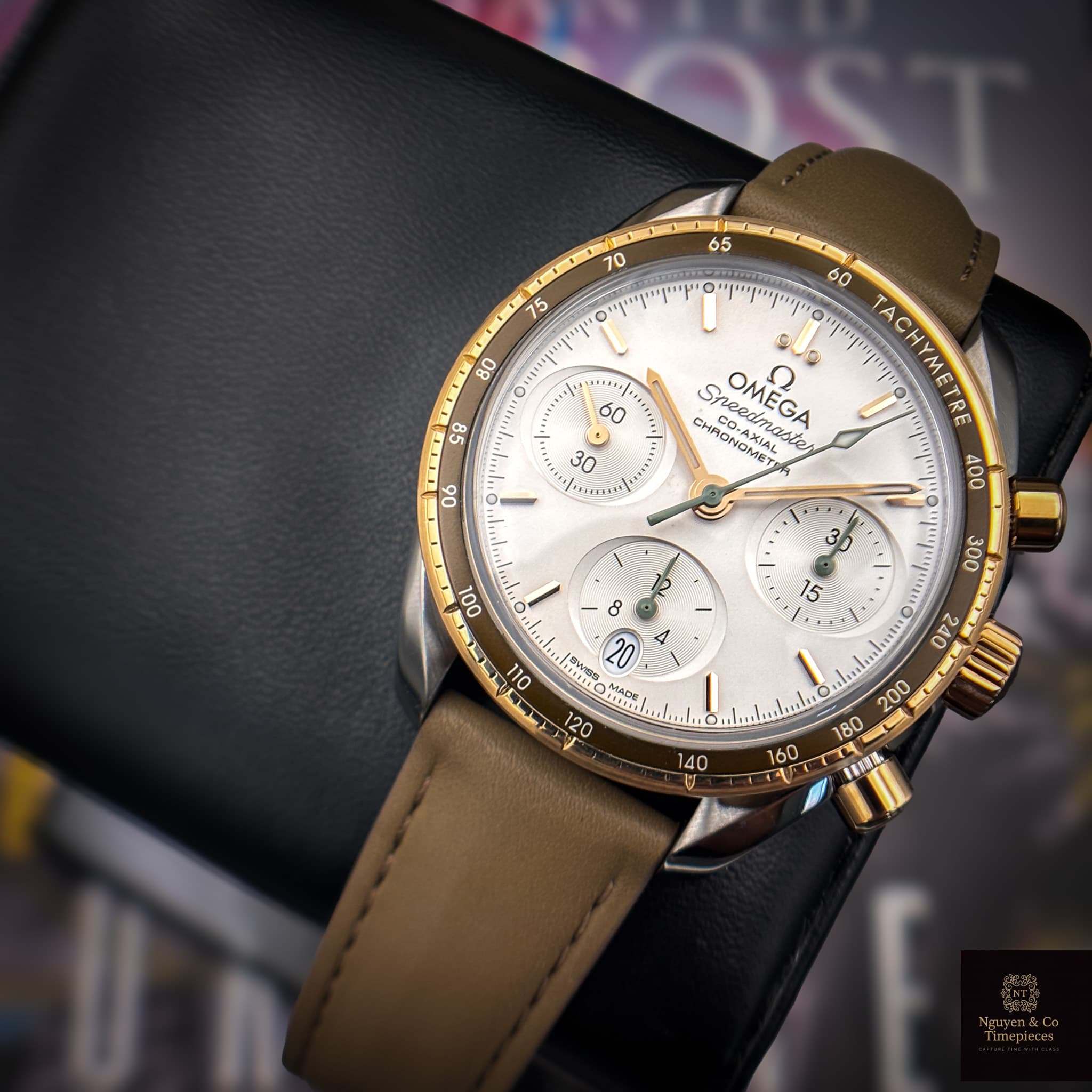 Omega  Speedmaster 38 Co Axial Chronograph