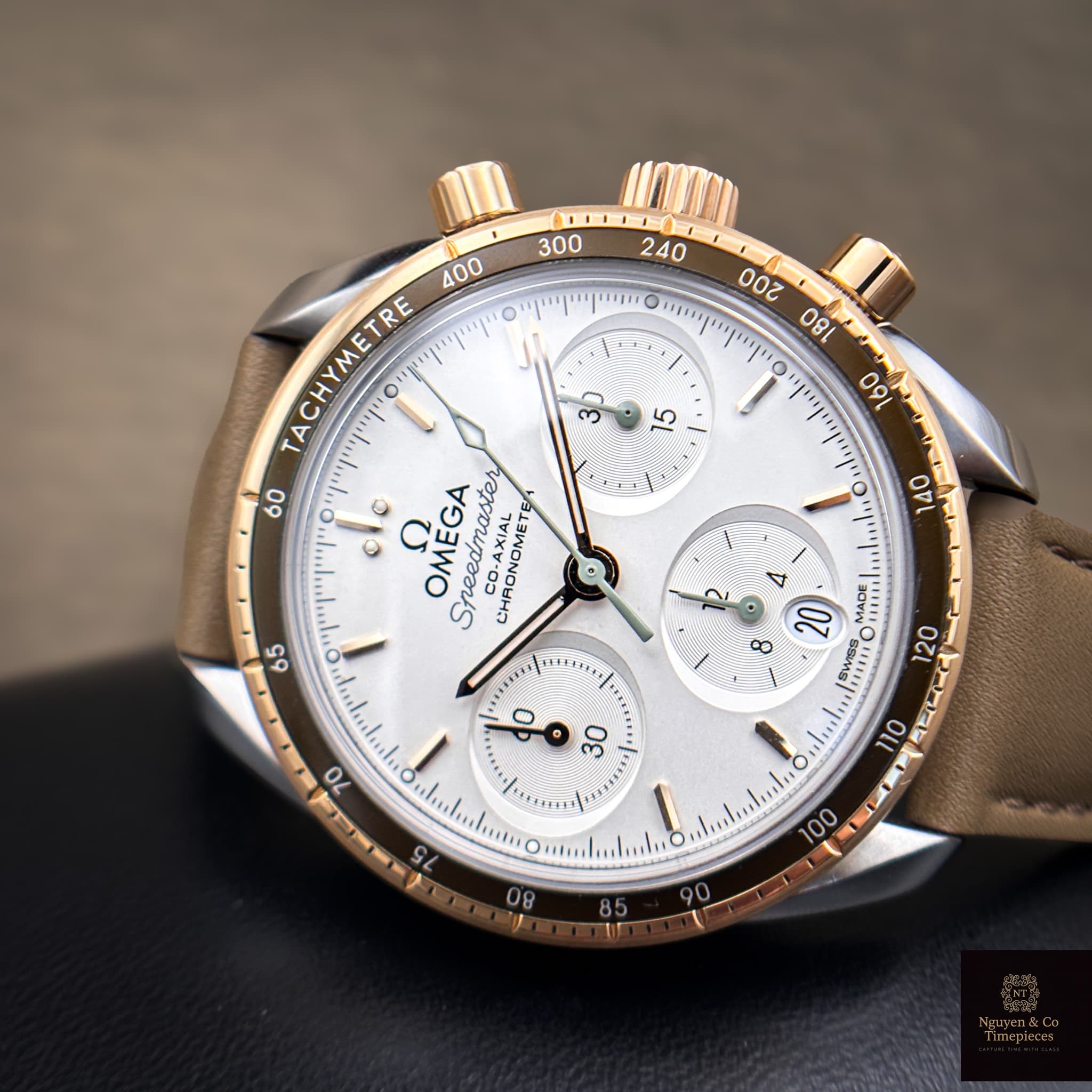 Omega  Speedmaster 38 Co Axial Chronograph