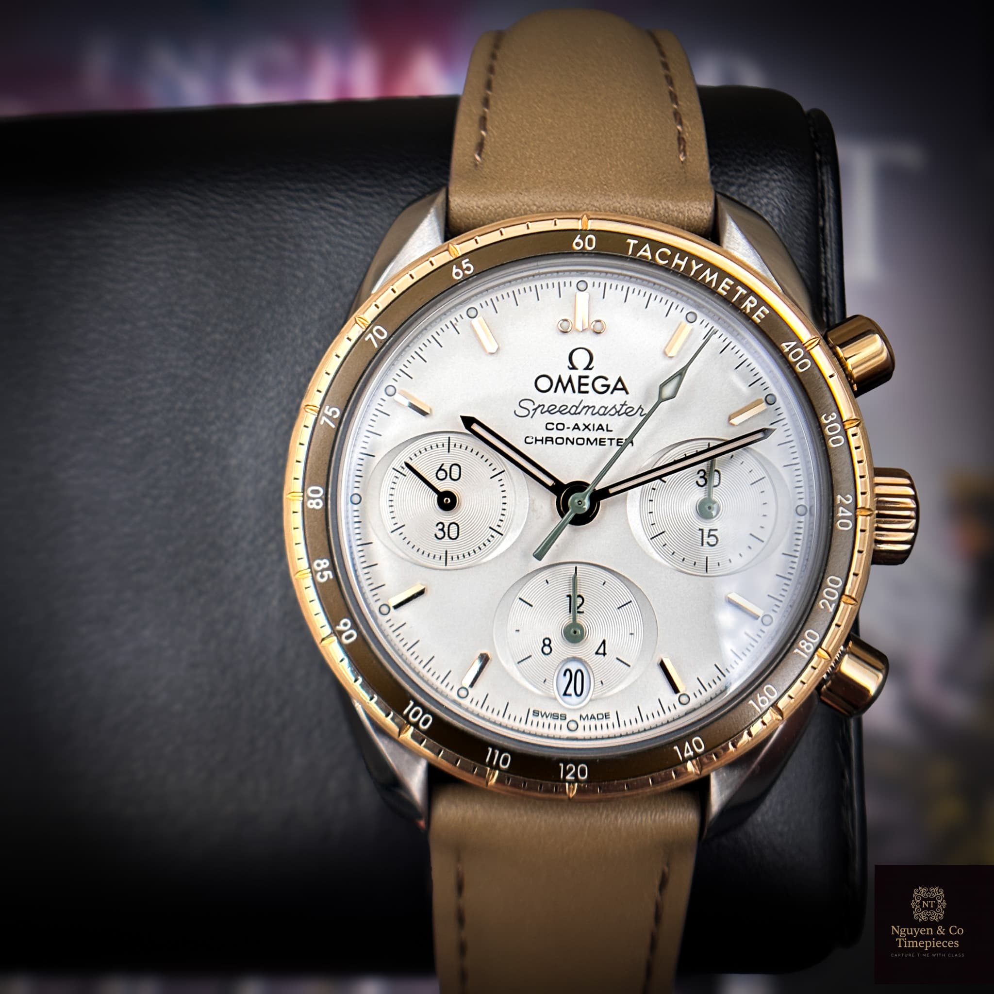 Omega  Speedmaster 38 Co Axial Chronograph