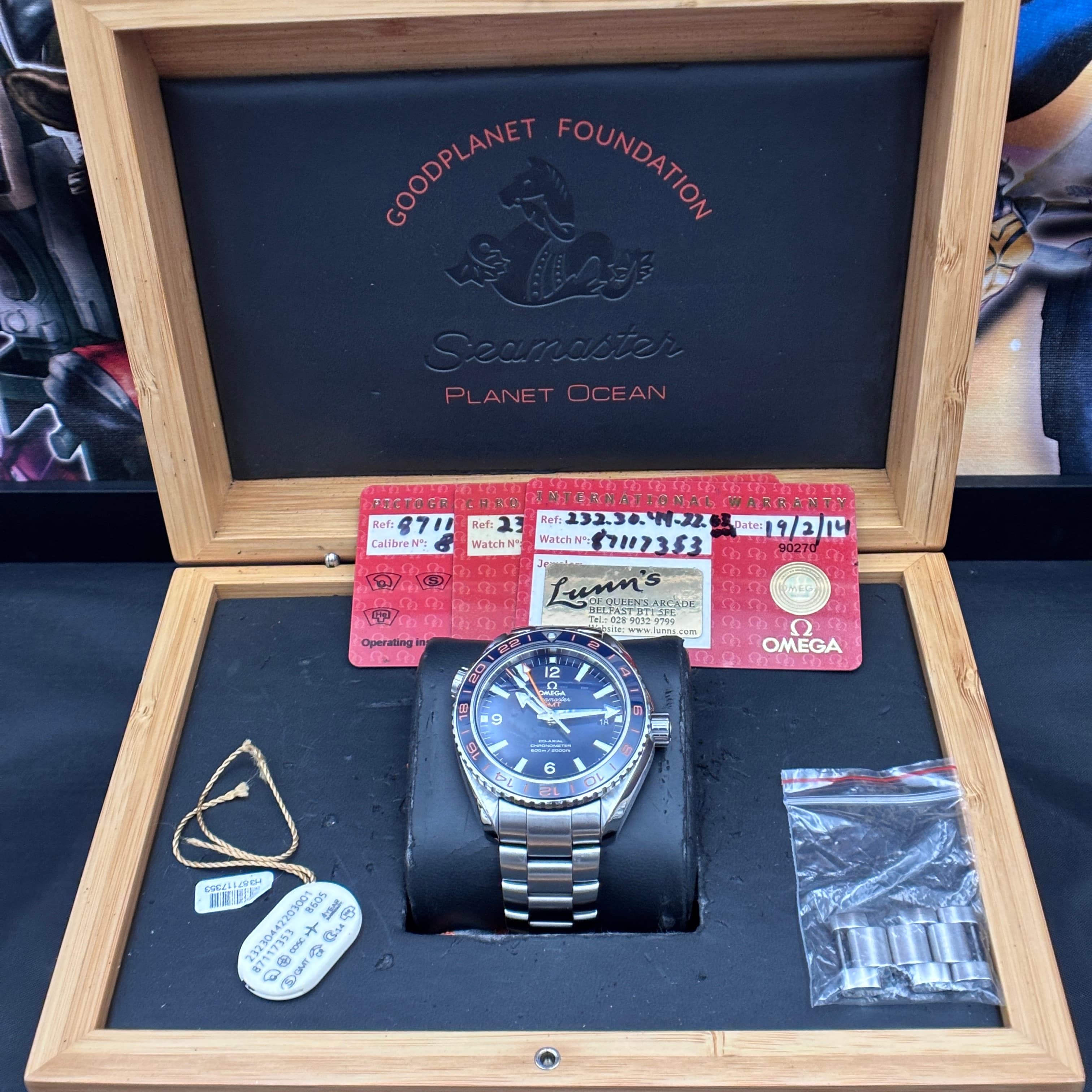Omega  Seamaster Planet Ocean Good Planet